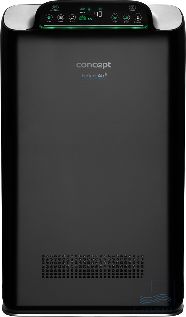 cichy oczyszczacz powietrza Perfect Air Smart CA2000 do sypialni